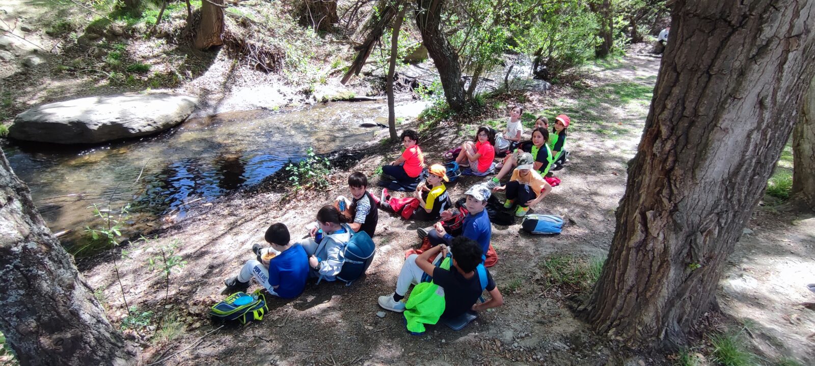 Excursión del alumnado en la naturaleza