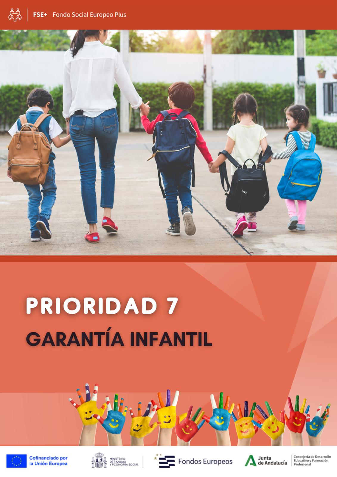 Prioridad 7, Garantía Infantil, FSE+